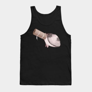 Toilet Paper Roll Hedgehog Tank Top